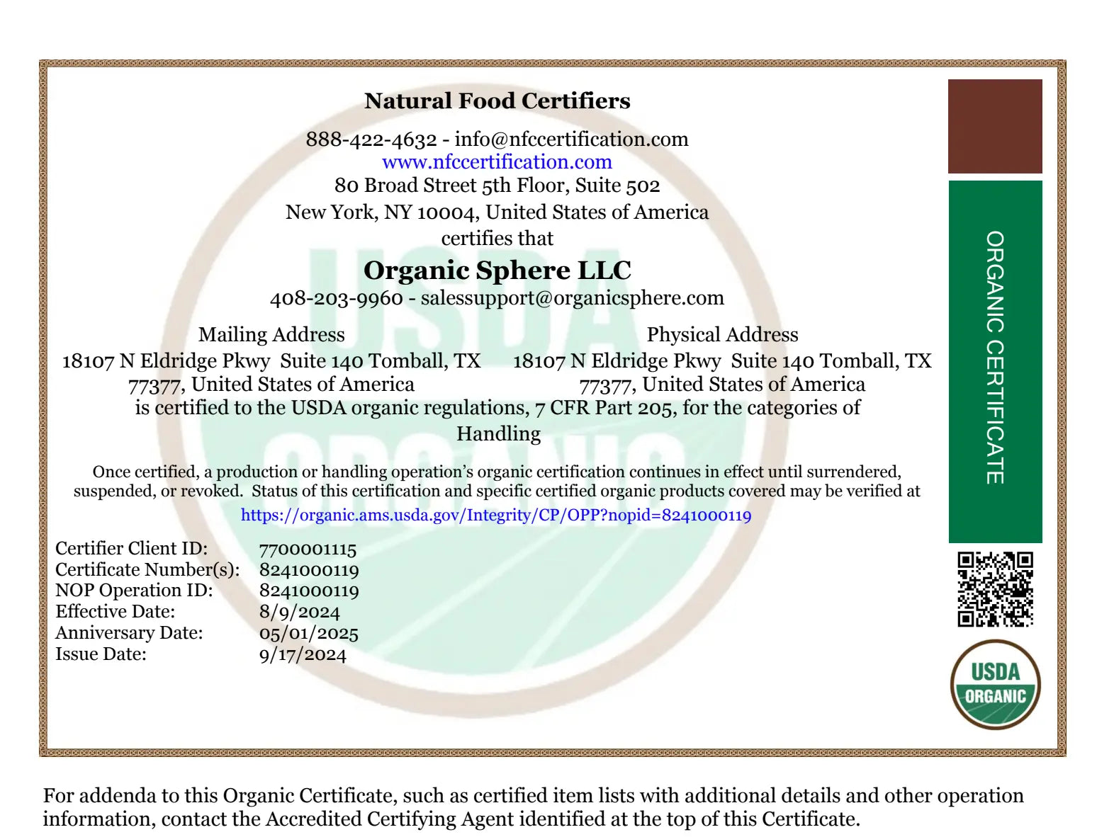 Organic-Sphere-Earns-USDA-Organic-Certification-Expanding-to-Millets-Lentils-and-Dals-for-a-Healthier-Future Organic Sphere