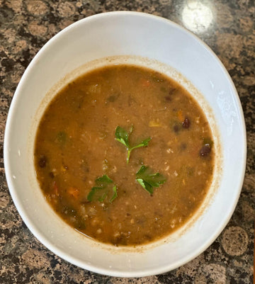 Whole Shorgum millet with veggies and beans . The wholesome meal for lunch