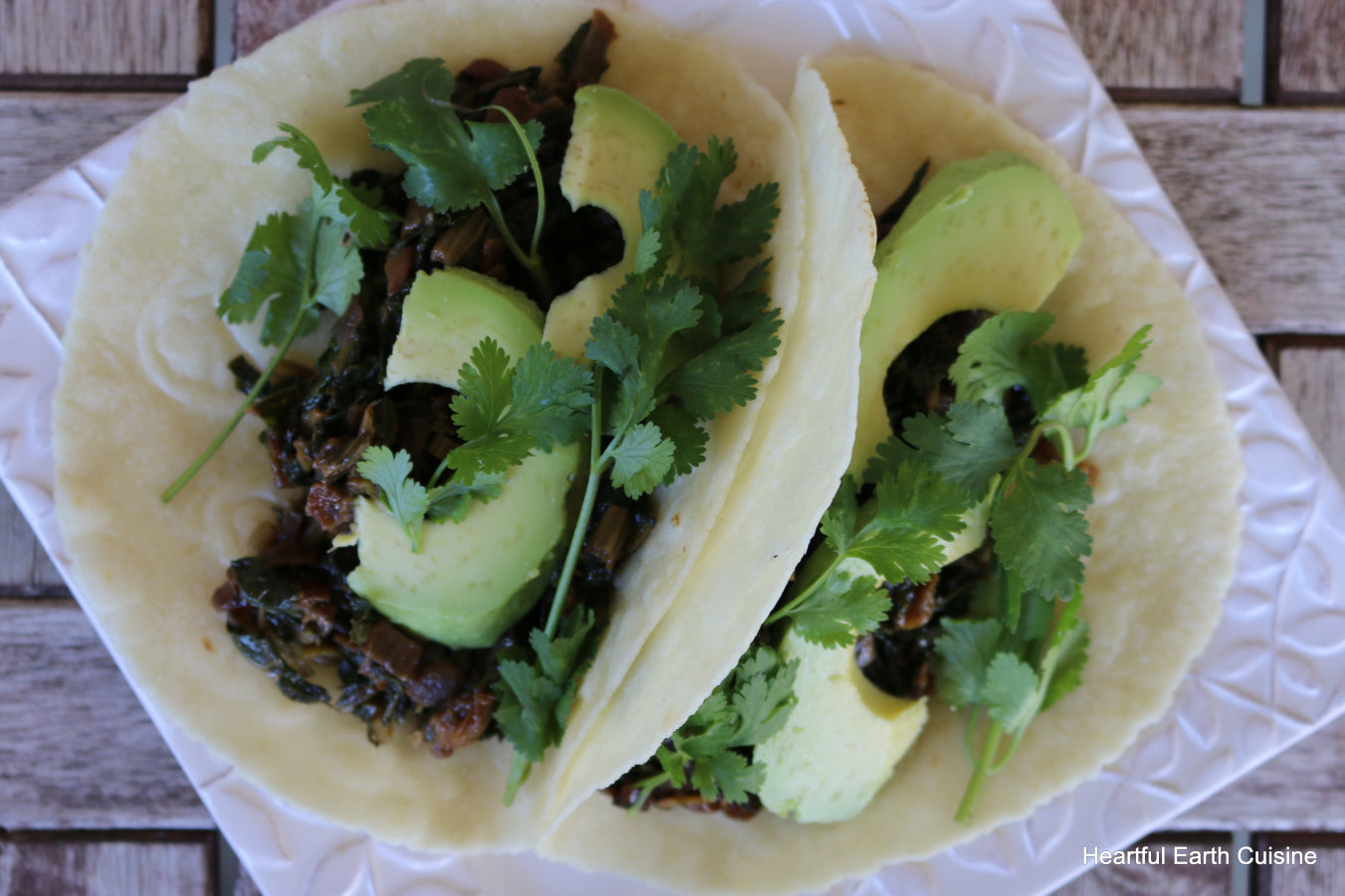 Vegan Chard Tacos