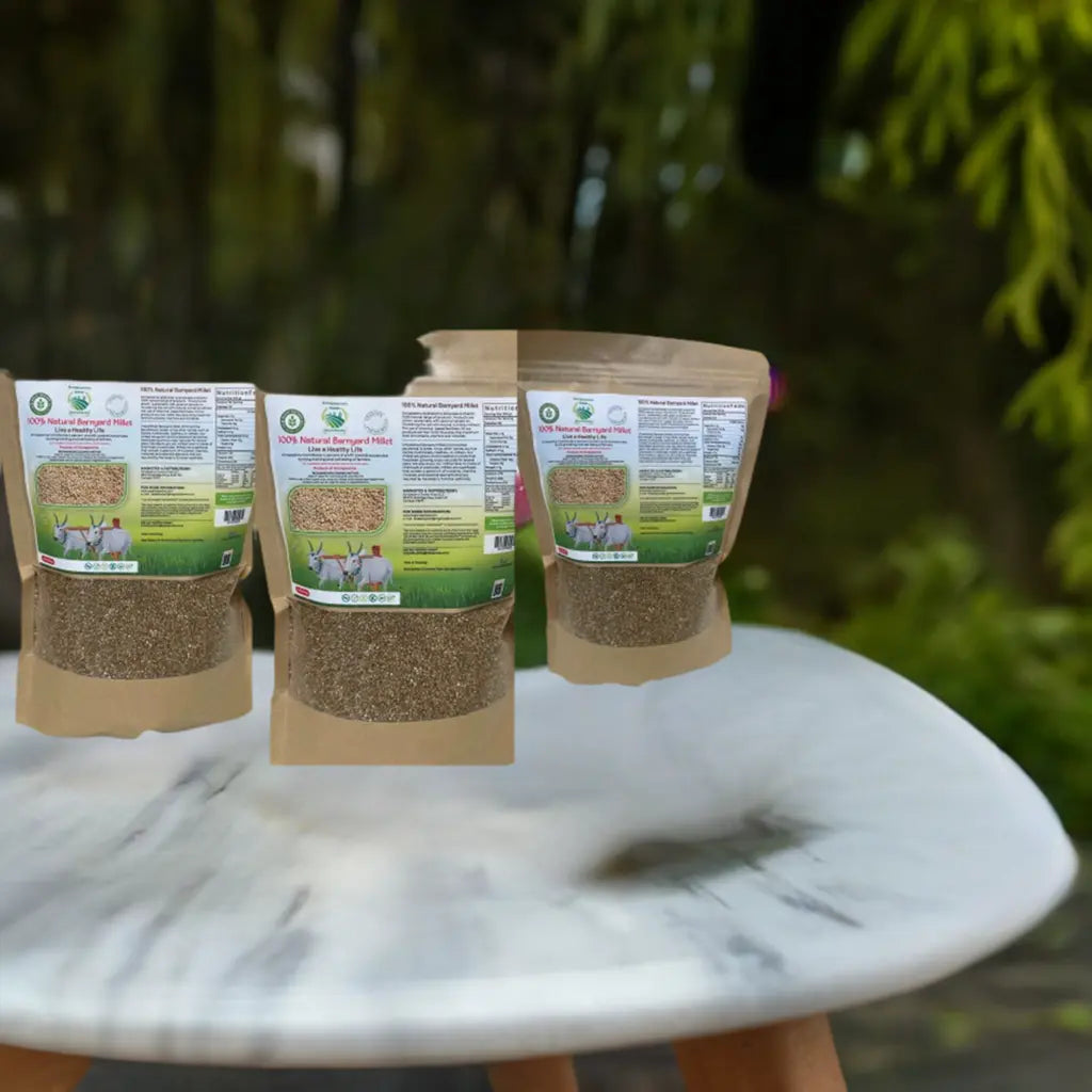 Buchi Method Processed Siridhanya millets (all 5 millets 2lb each) Organic Sphere LLC