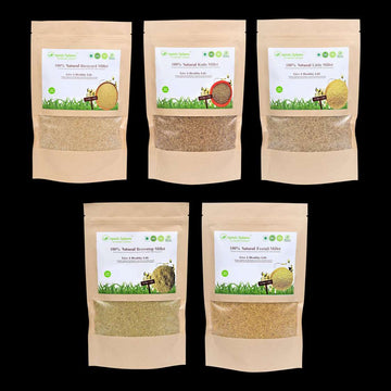 Buchi Method Processed Siridhanya/Millets(10 lb each)