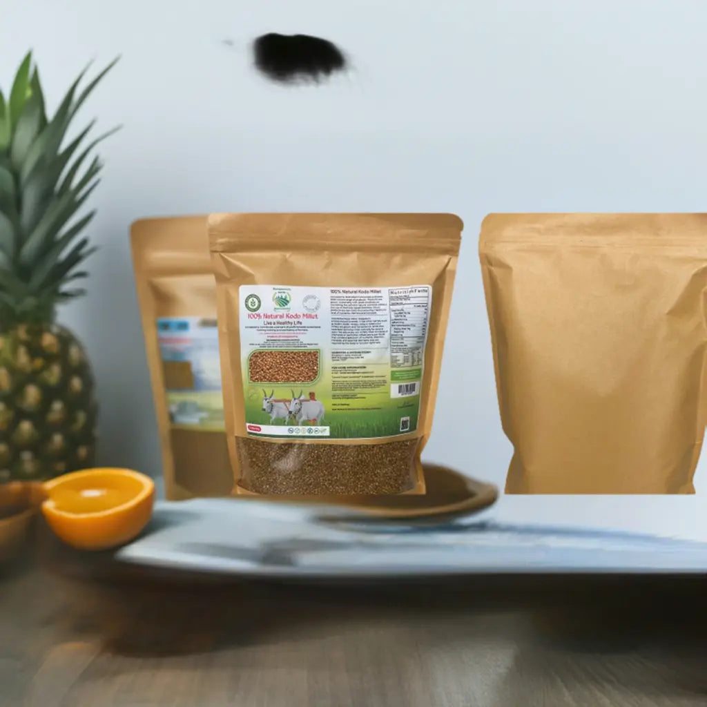 Buchi Method Processed Siridhanya millets (all 5 millets 2lb each) Organic Sphere LLC