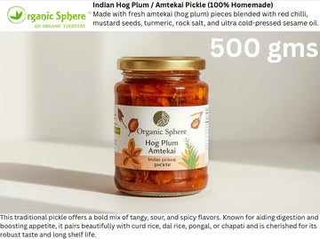 Amtekai (Hog Plum) Pickle (100% Homemade) Organic Sphere