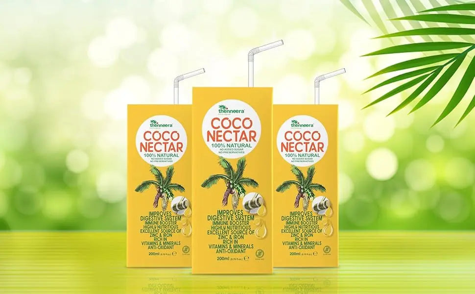 COCO (Coconut) NECTAR - 100% Natural & Pure | By Nature Gluten-Free, Non-GMO, and Vegan | Feel Energized | Kosher | Natural Wellness Beverage (12 Pack) Organic Sphere
