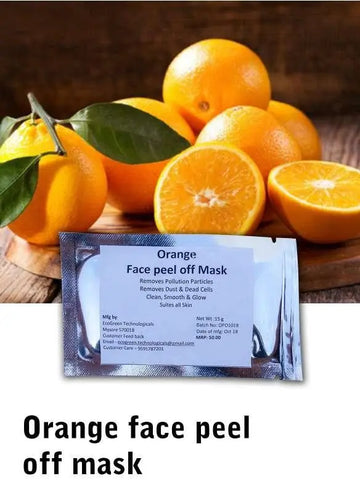 Peel Off Mask - Orange (15g) Pack of 24