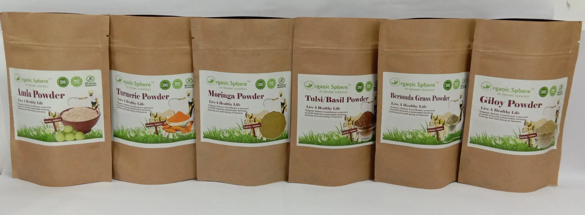 Ayurvedic Powder Combo Organic Sphere LLC