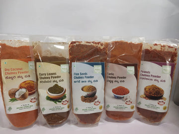 Chutney Powders/Gun Powders Combo