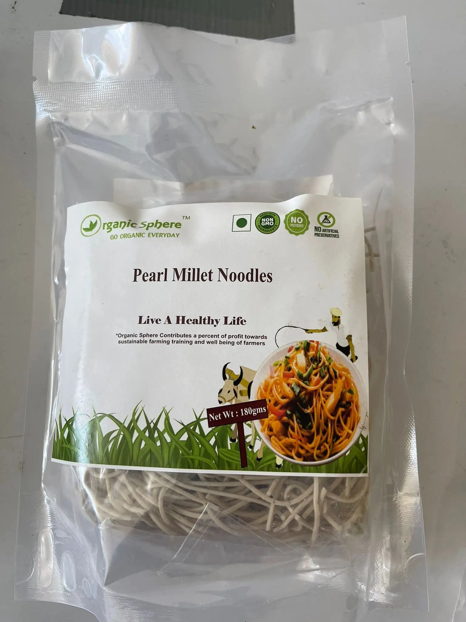Pearl Millet Noodles Organic Sphere LLC