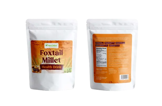 Foxtail Millet  - Health Drink Powder Organic Sphere LLC