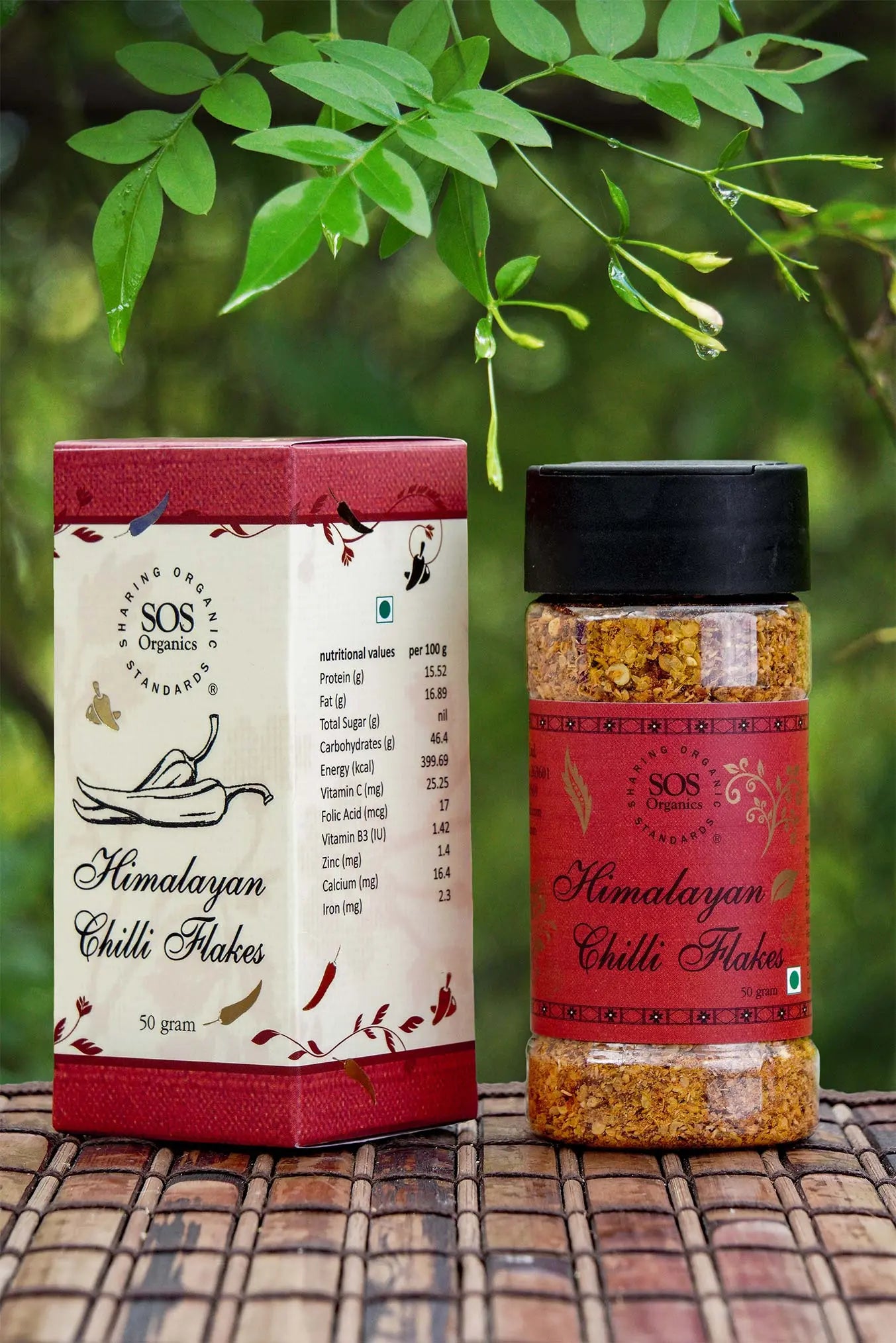 Himalayan Chilli Flakes Organic Sphere LLC