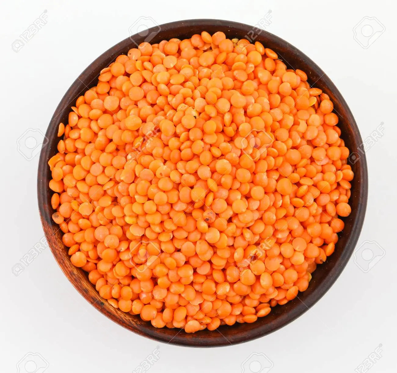 100% Natural  Masoor Dal / Red Lentils - Farm to Table Organic Sphere LLC